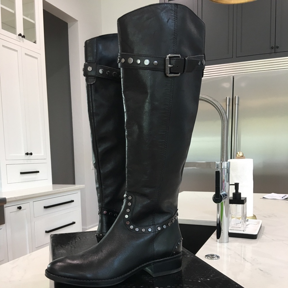 Sam Edelman Paxton Black Boots, Size 6